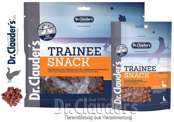 Dr.Clauder's Trainee Snack carne di Anatra al 100%