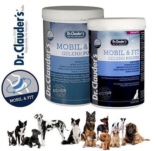 Dr Clauder's Mobil & Fit Polvere per articolazioni per cani in accrescimento